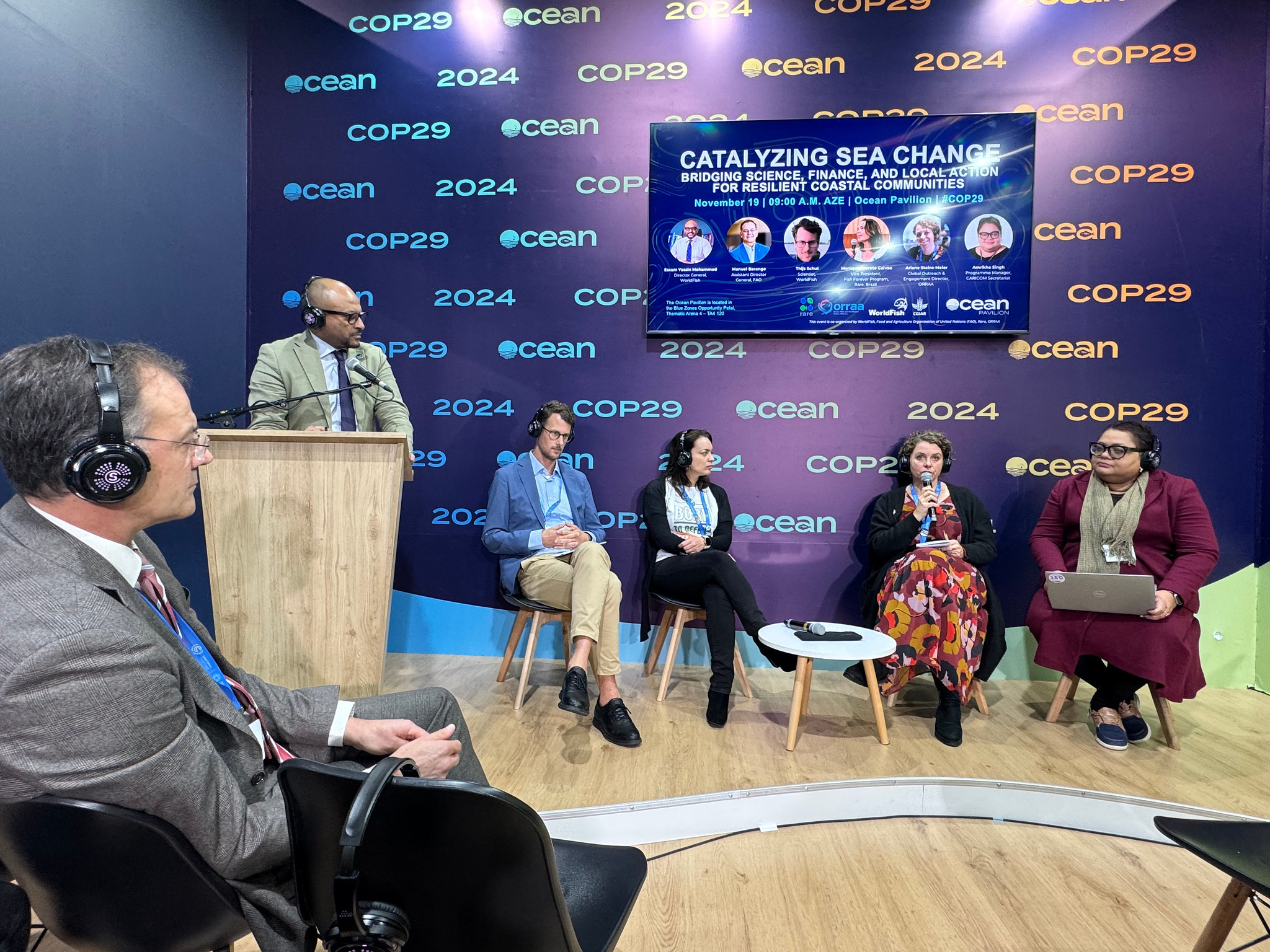 Making the case for aquatic foods as climate solutions