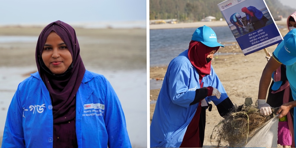 ‘Blue Guards’, a network of youth conservation volunteers, combat plastic pollution and ghost gear and spread awareness.