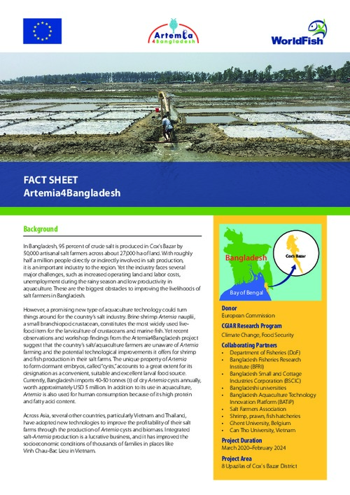 Artemia4Bangladesh