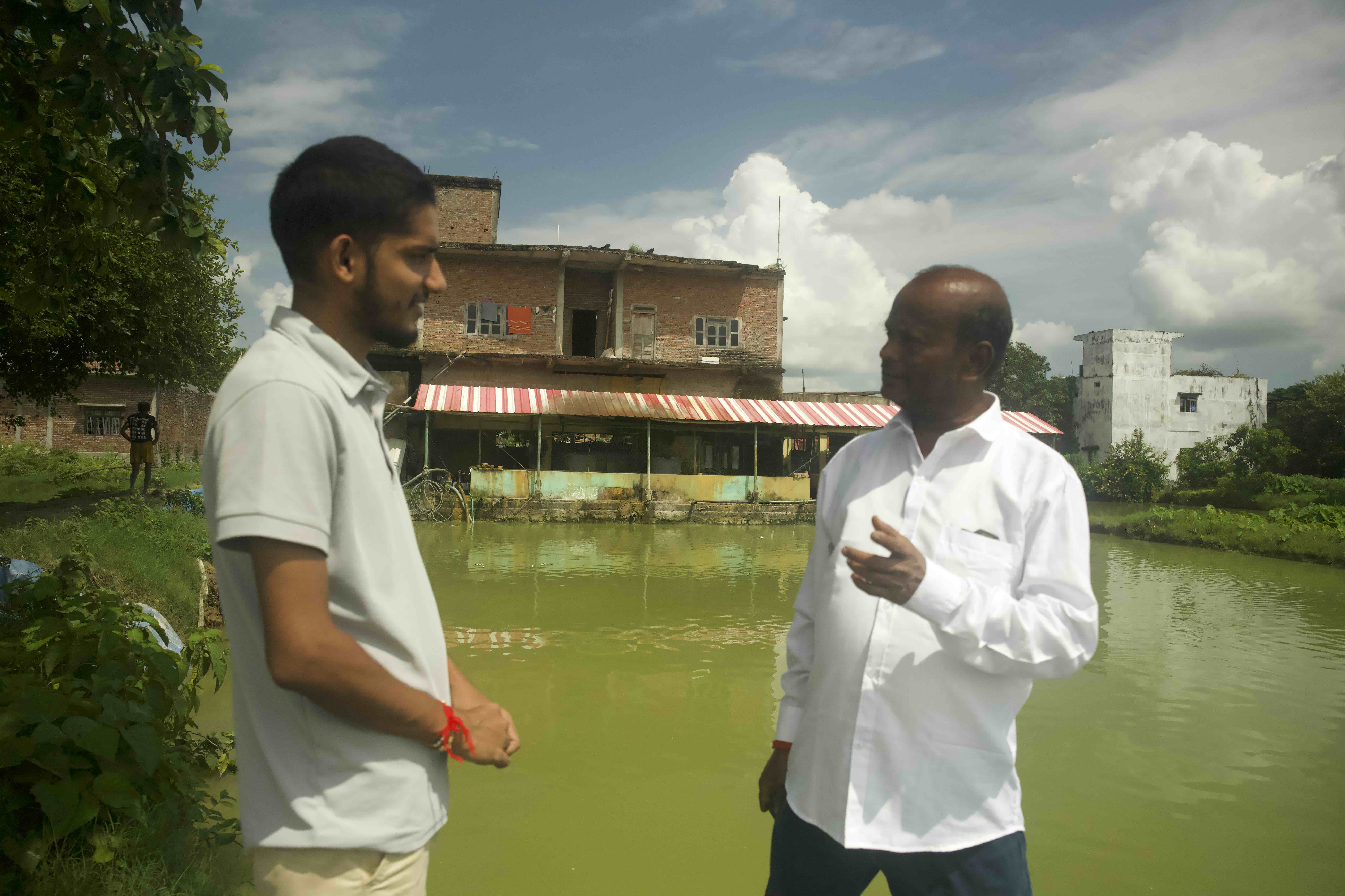 Ambarish Patel Patanawar’s hatchery in 2025, now a model for innovation and training. Photo: Sagar Saru, Tribhuvan University