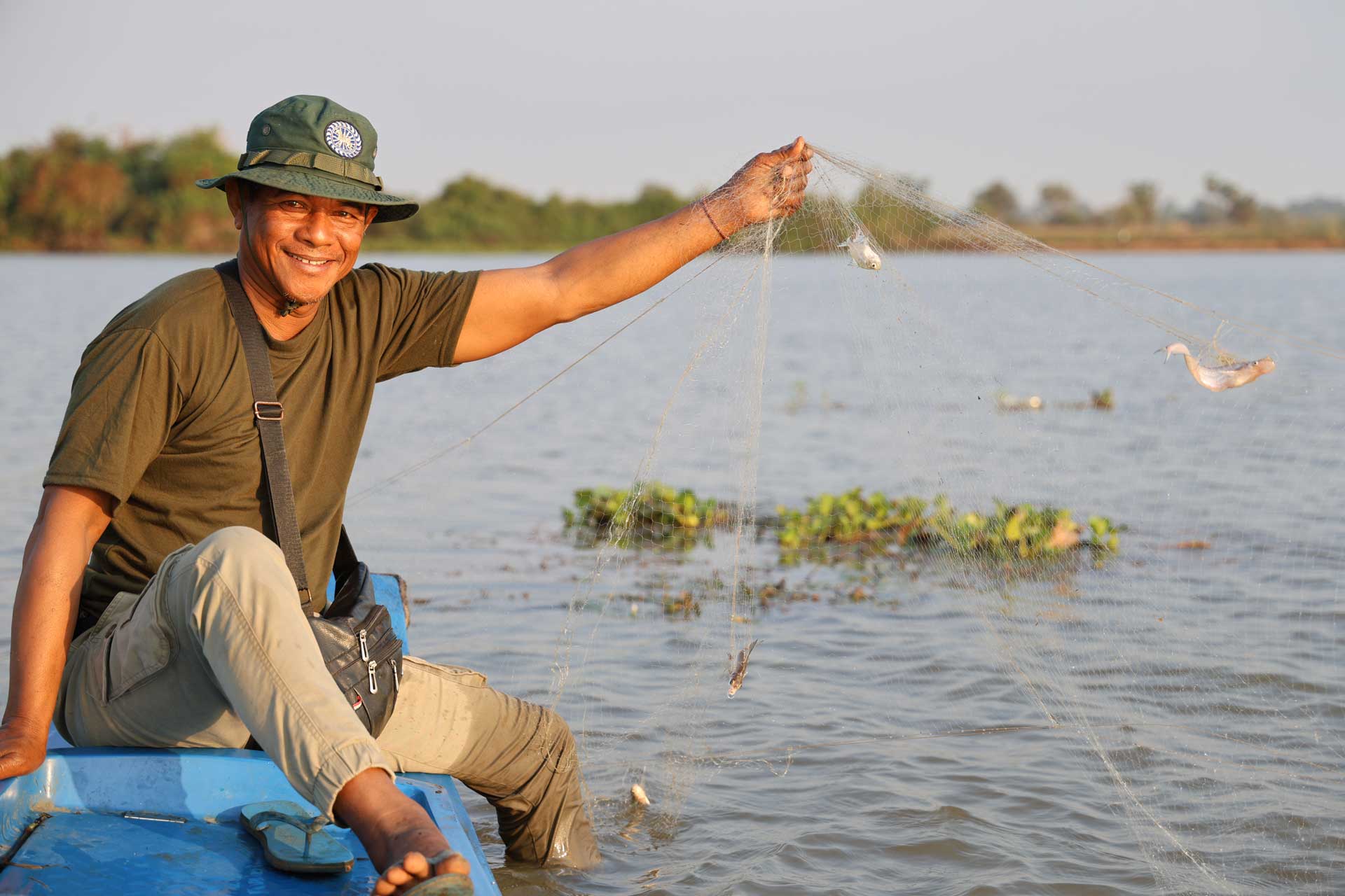 fishing activities at boeng chikay