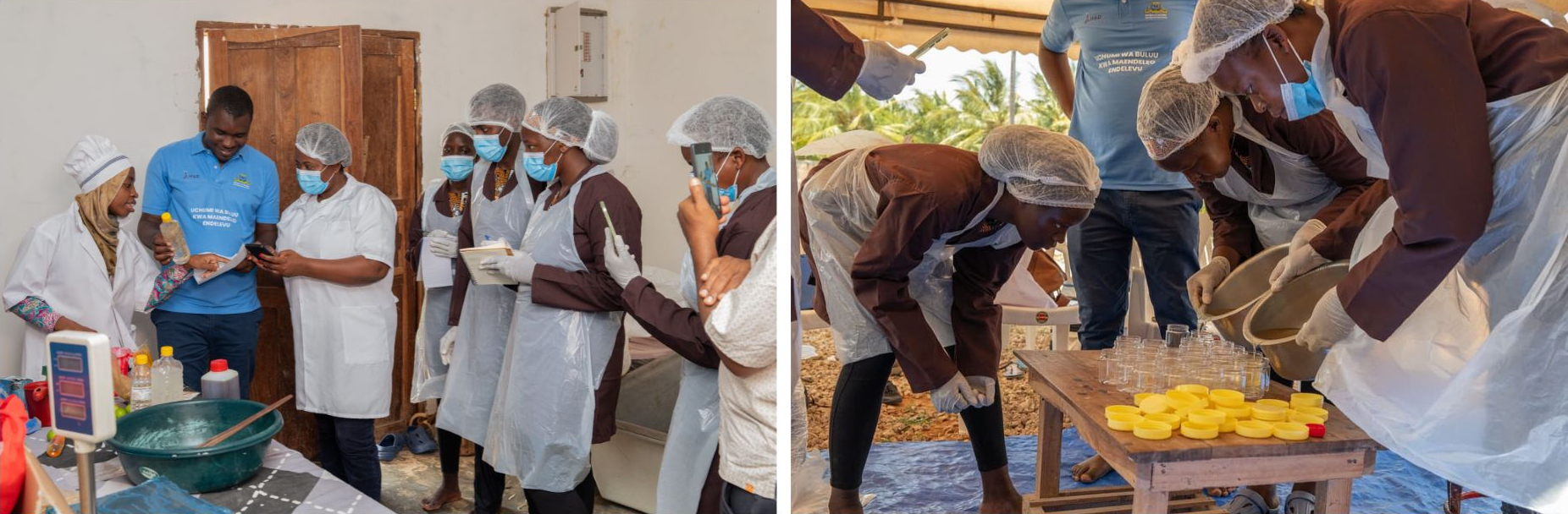 Participants engaged in hands-on learning. Photo: Dilruba Sharmin/WorldFish.