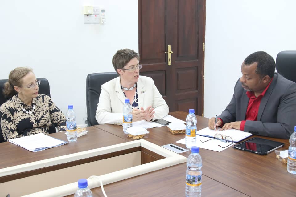 British High Commissioner to Tanzania, Marianne Young, the UK’s Foreign, Commonwealth & Development Office (FCDO) East Africa Head, Lisa Mackie and ZAFIRI director Dr. Zakaria Hamisi.