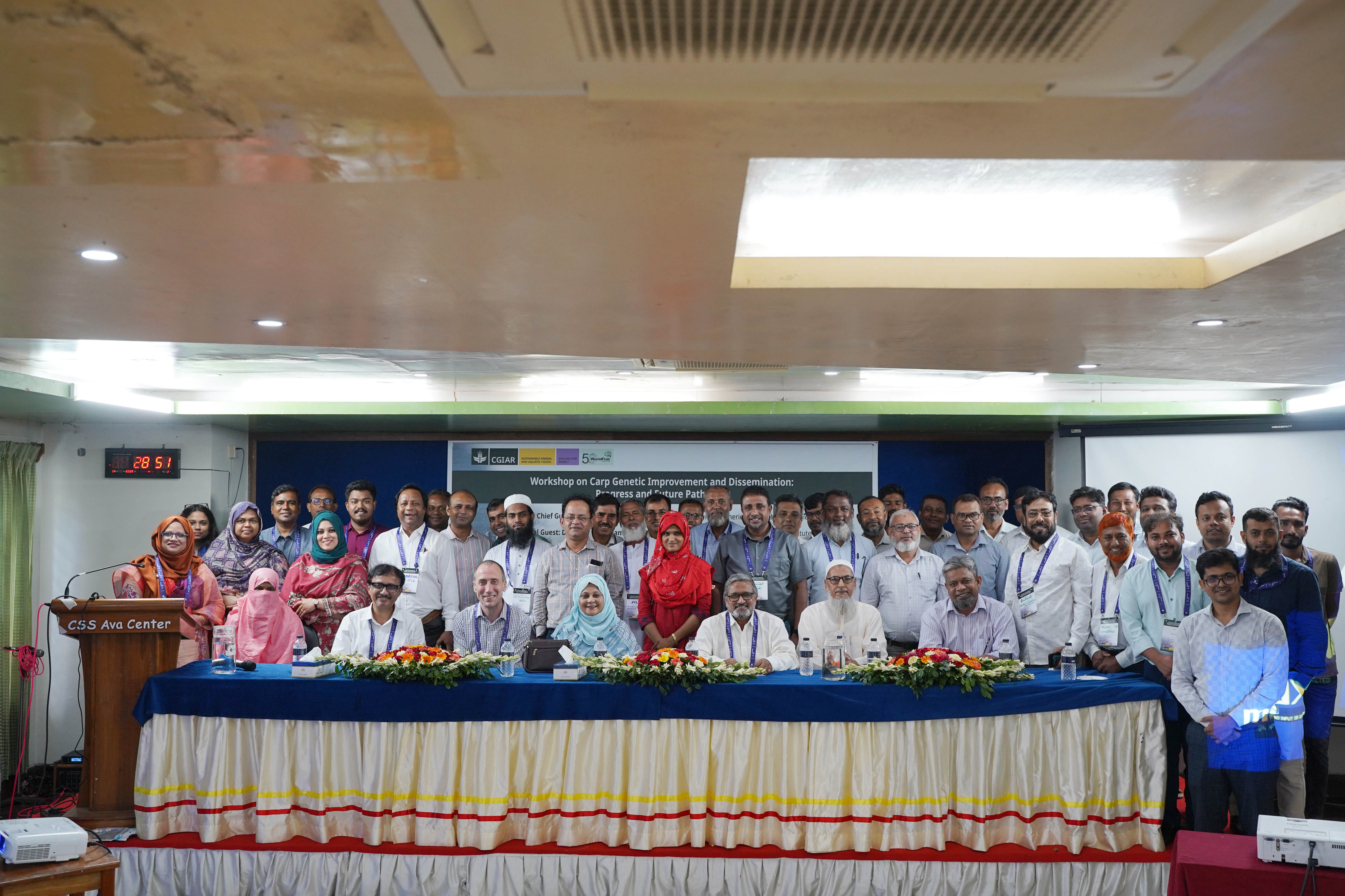 Photo 4- Group photo of participants at the end of the workshop in Khulna, Bangladesh (Photo - Mohammad Shohorab Hossain)